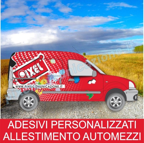 Adesivi auto furgone - auto,