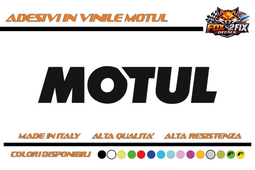 Adesivi moto auto motul - adesivi,