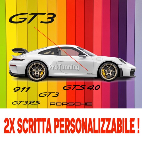 Porsche scritte adesive - porsche,