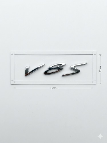 Logo bentley v8s cromato - logo,